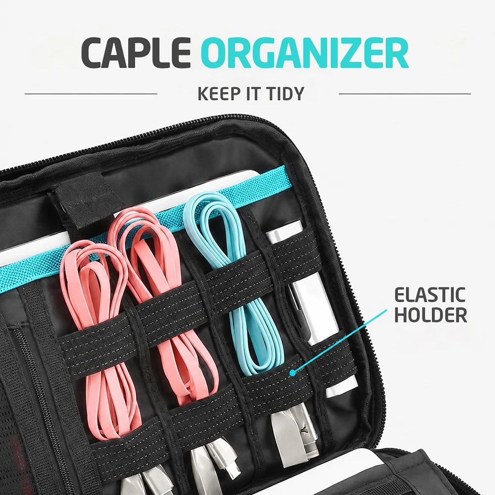 여행용 기기 정리 가방, 전자 제품 액세서리 케이스,  - Tech Accessories Travel Organizer Pouch 리뷰 및 가격
