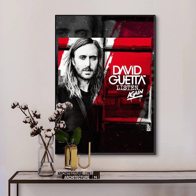 David Guetta 7 Listen Demi Lovato Confident Music Album Posters Canvas Painting Print Wall Art Picture Living Room Home Decor