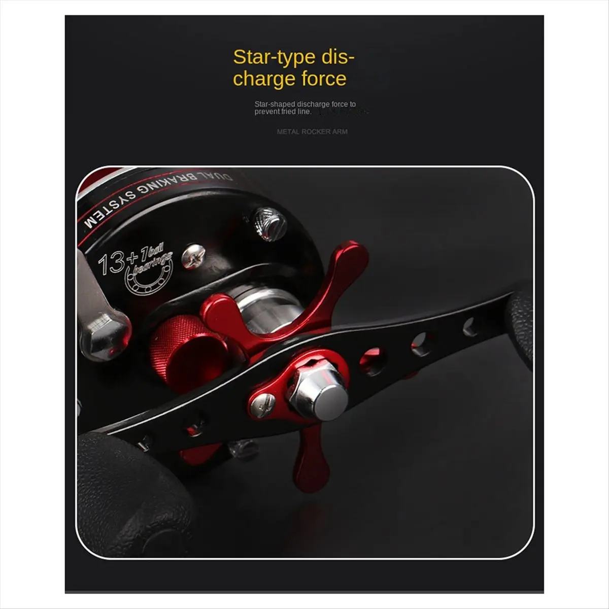 *N21R Trolling Reels Drum Fishing Reels Right Casting Sea Fishing Reels Large Line Capacity Bait Fishing Reels