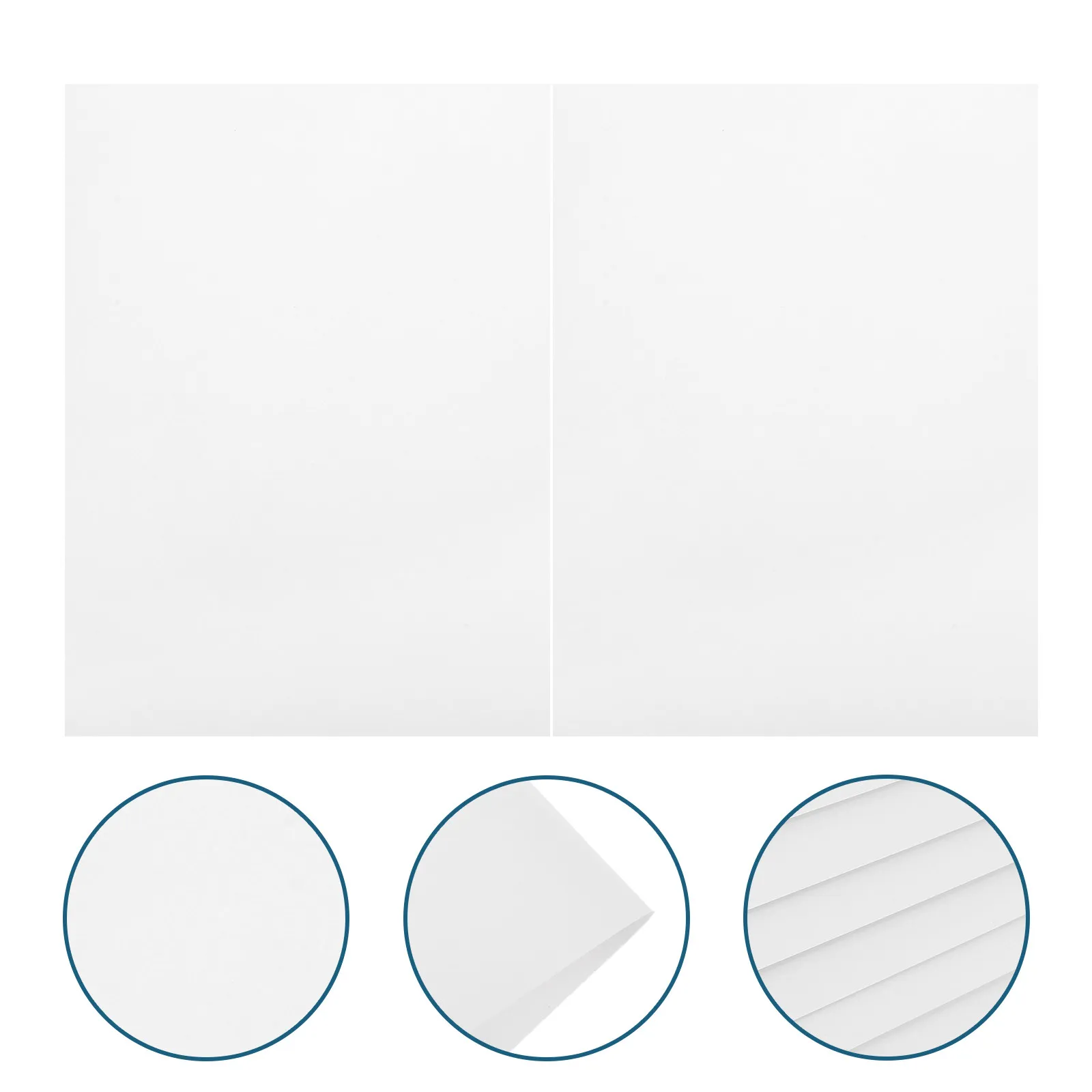 

20Pcs Braille Writing A3 Card Stock for Blind People Blank Sheets Braille Learning Materials and Writing Supplies