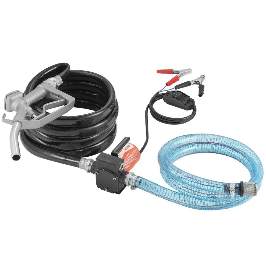 Bomba de transferência de combustível 12V 5,3 GPM 1 10 HP Bomba diesel com bico de combustível automático