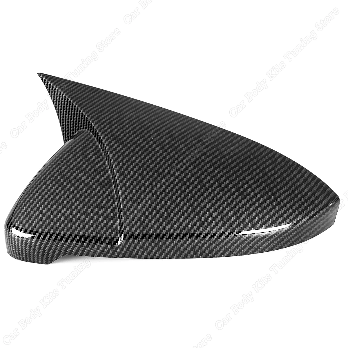 2 Stück M4 Spiegelkappen für VW Golf 7 7.5 MK7 7.5 Facelift TSI TDI GTI R GTD Basis 2013–2020 Rückspiegelabdeckung Fall GlossTuning – Detail 8