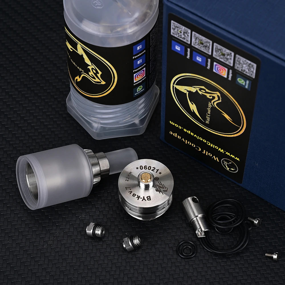 Wolfcoolvape KA V7 RTA MTL 23 3 316SS Vape atomizer tank for coils & atomizers - main product image