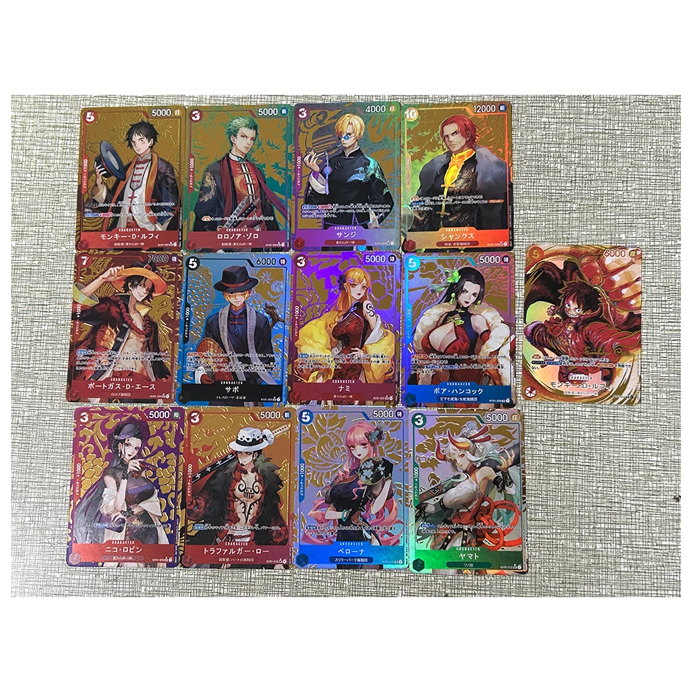 Anime One Piece DIY ACG Yamato UTA Hancock Ulti Kaidou Rare Sexy Collectible Cards Boy Play Toys Christmas Birthday Gifts