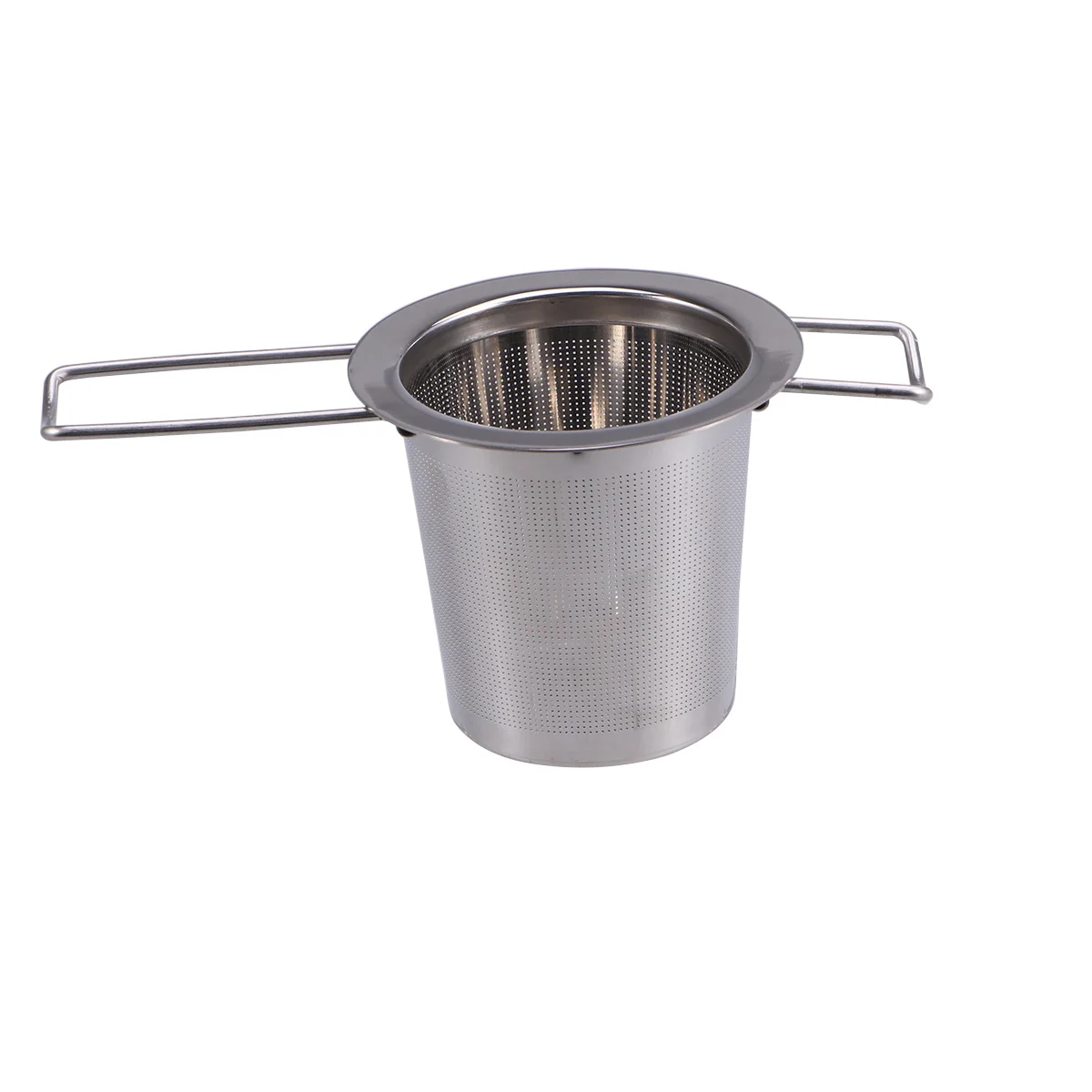 

Quality Stainless Steel Tea Infuser Strainer Foldable Handles for Teapots Mugs Cups Fine Mesh Loose Leaf Accessories Easy to Use