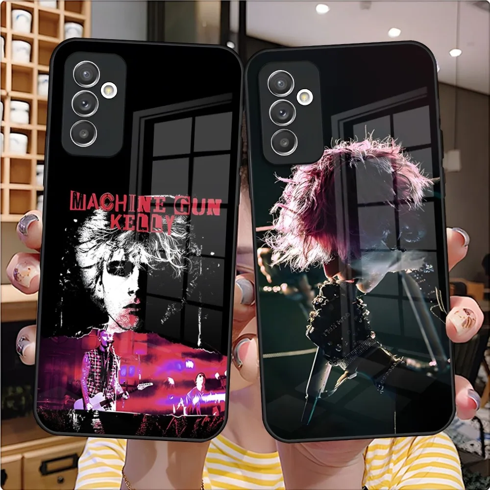 

Machine Gun Kelly Phone Case for Samsung S24 Ultra S23 S22 S20 Fe S21 Plus Galaxy A54 A34 A24 A53 M54 Note 20 Back Cover