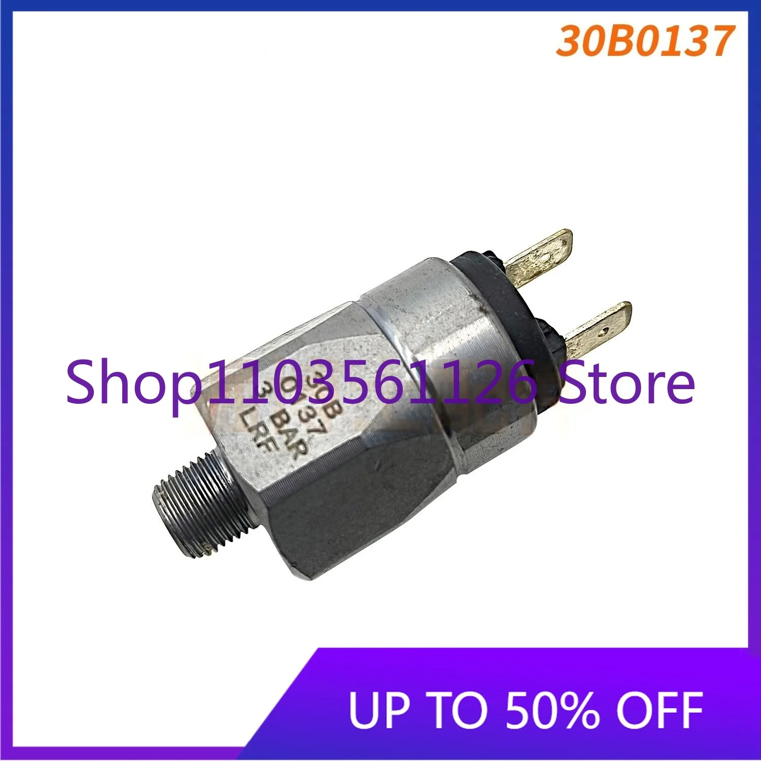 

High Quality Oil Pressure Sensor for Excavator Automatic Idle Speed Sensor 30B0121
