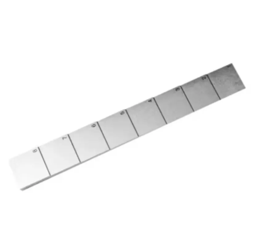 Made 8-step 1/2/3/4/5/6/7/8mm 1018 Steel Ultrasonic Calibration Block