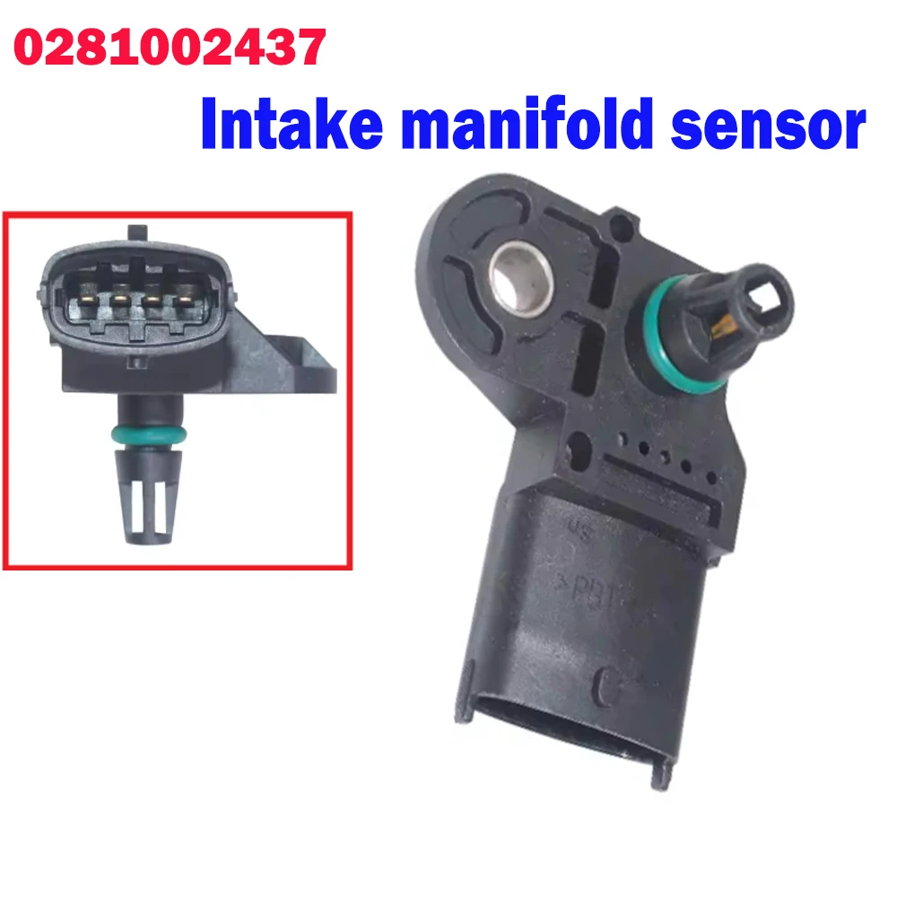 

Air Intake Manifold Absolute Boost Pressure MAP Sensor 0281002437 93171176 for Fiat Croma Ducato Doblo Grande Punto Multipla