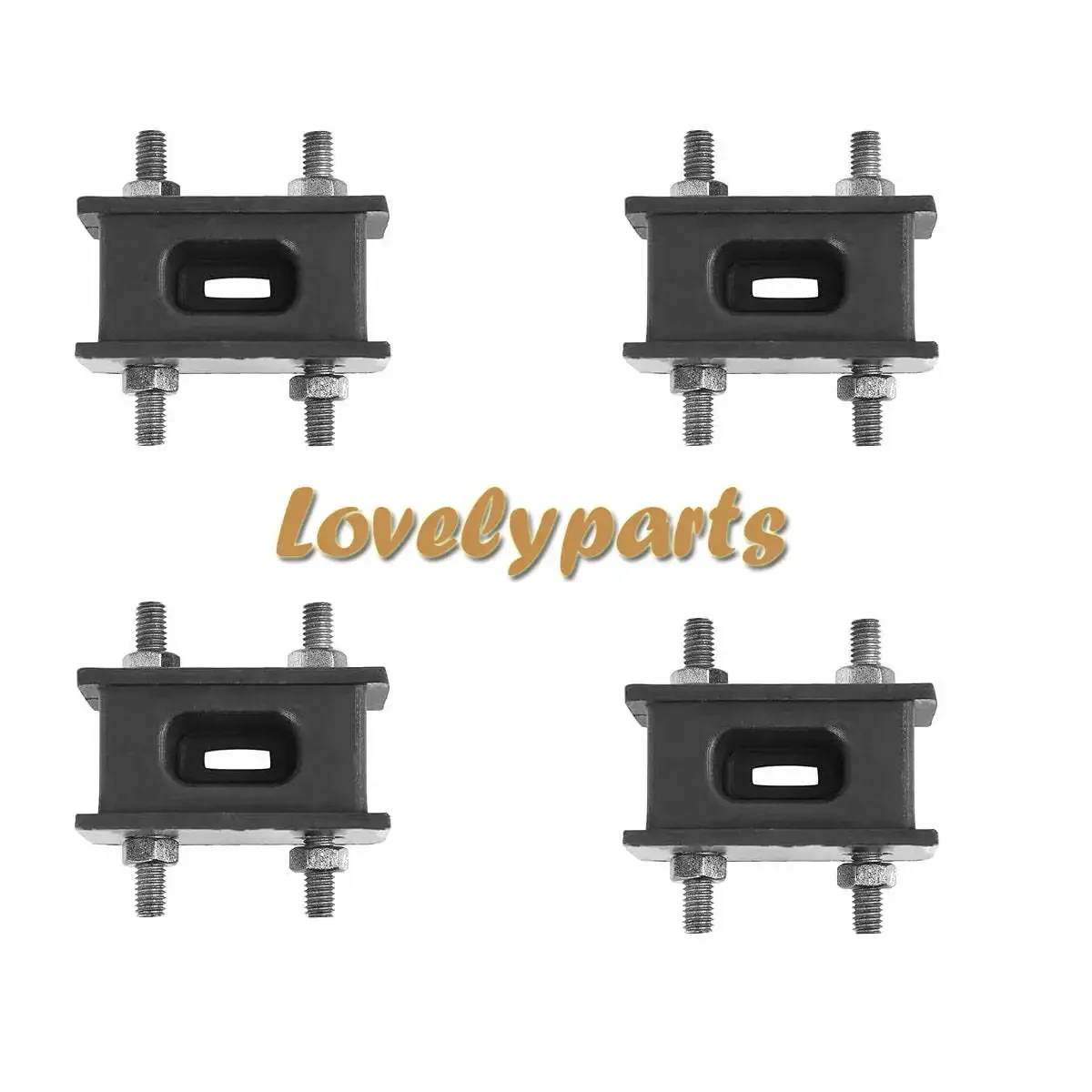 

4PCS Exhaust Pipe Cushion 17567-61030 for Toyota Engine 11B 12HT 13B 13BT 14B 14BT 1HDT Toyota Truck Dyna ToyoAce