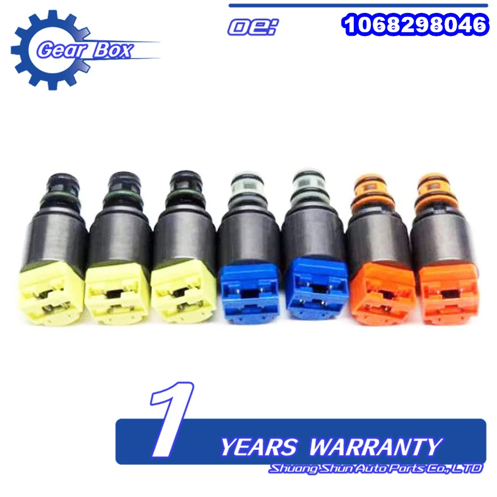 

7PCS Solenoid 6HP21 6HP28 1068298044 1068298046 1068298047 TRANSMISSION SOLENOID KIT FOR BMW X3 X5 AUDI A6 A8 Q7