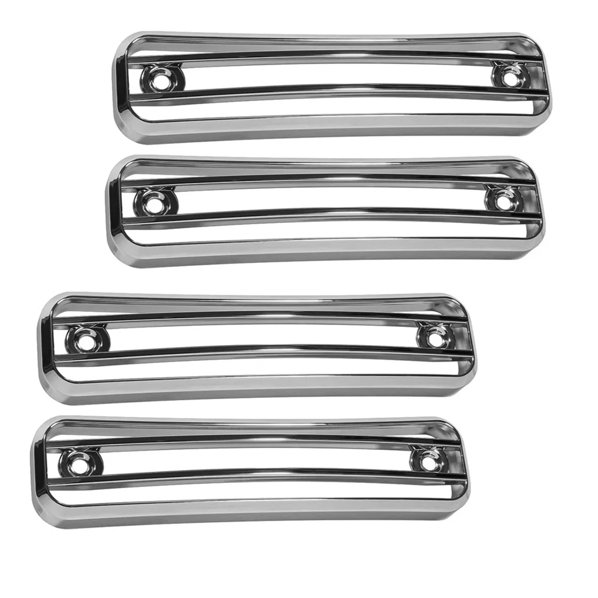 

Side Marker Guard Trim Side Light Protector Cover for Hummer H2 2003-2009 Accessories - 4 Pack