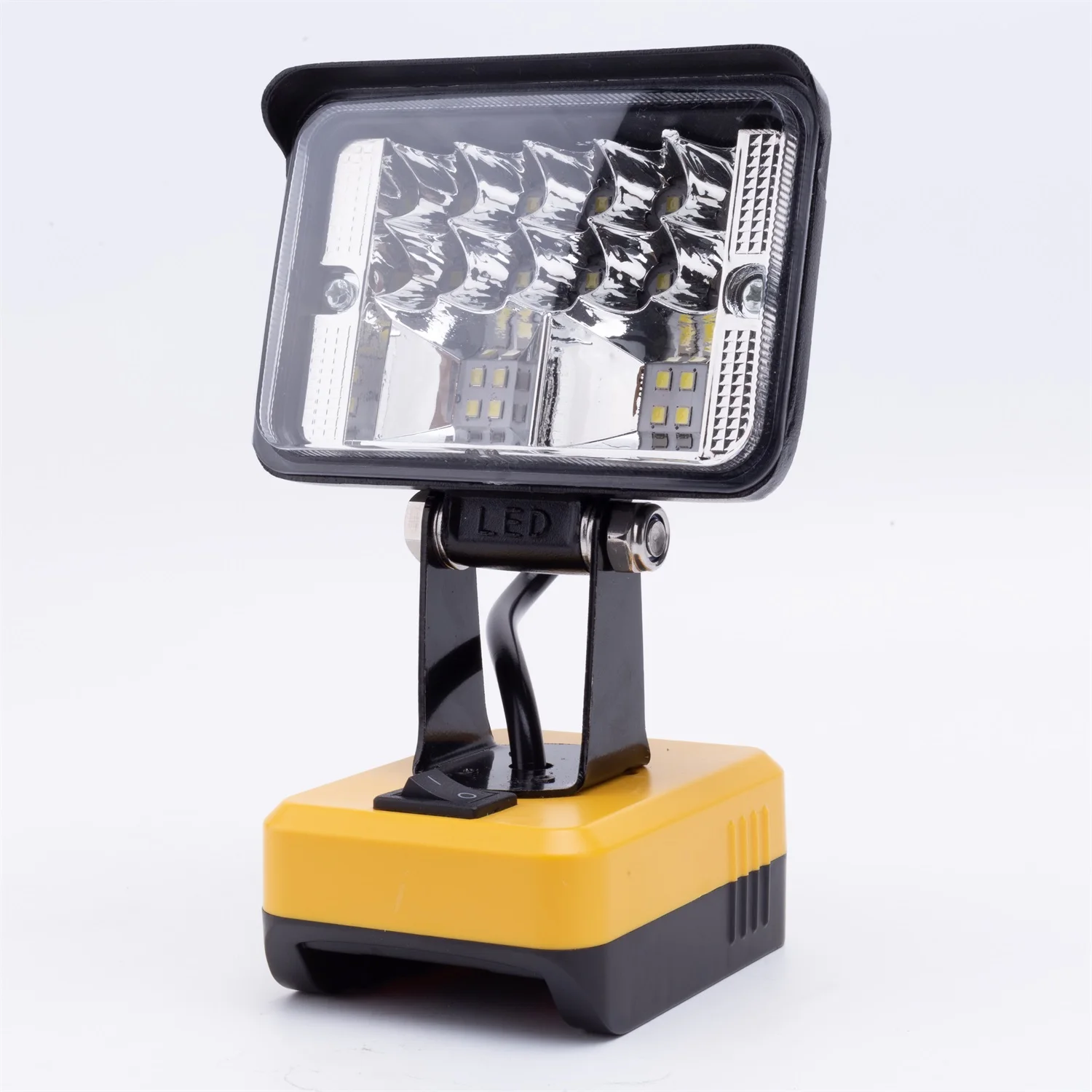 Imagem -02 - Luz de Trabalho Led sem Fio para Dewalt Dcb206 18v Bateria de Lítio Portátil ao ar Livre Lâmpada Luzes de Emergência Não Inclui Bateria