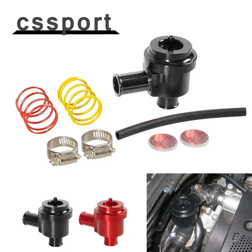 Recyrkulacyjny zawór przełączający Turbo Boost do Audi Blow Off Valve 1.8T 2.7T 1998-2006 Do Volkswagen Golf Jetta 2000-2005 Czarny Czerwony