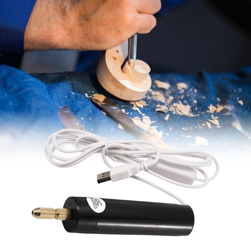 Q2Q4 Professional Engraving Machine 20000RPM Copper Motor ABS Body Includes 8 Accessories Suitable For Detailed Carving Tasks