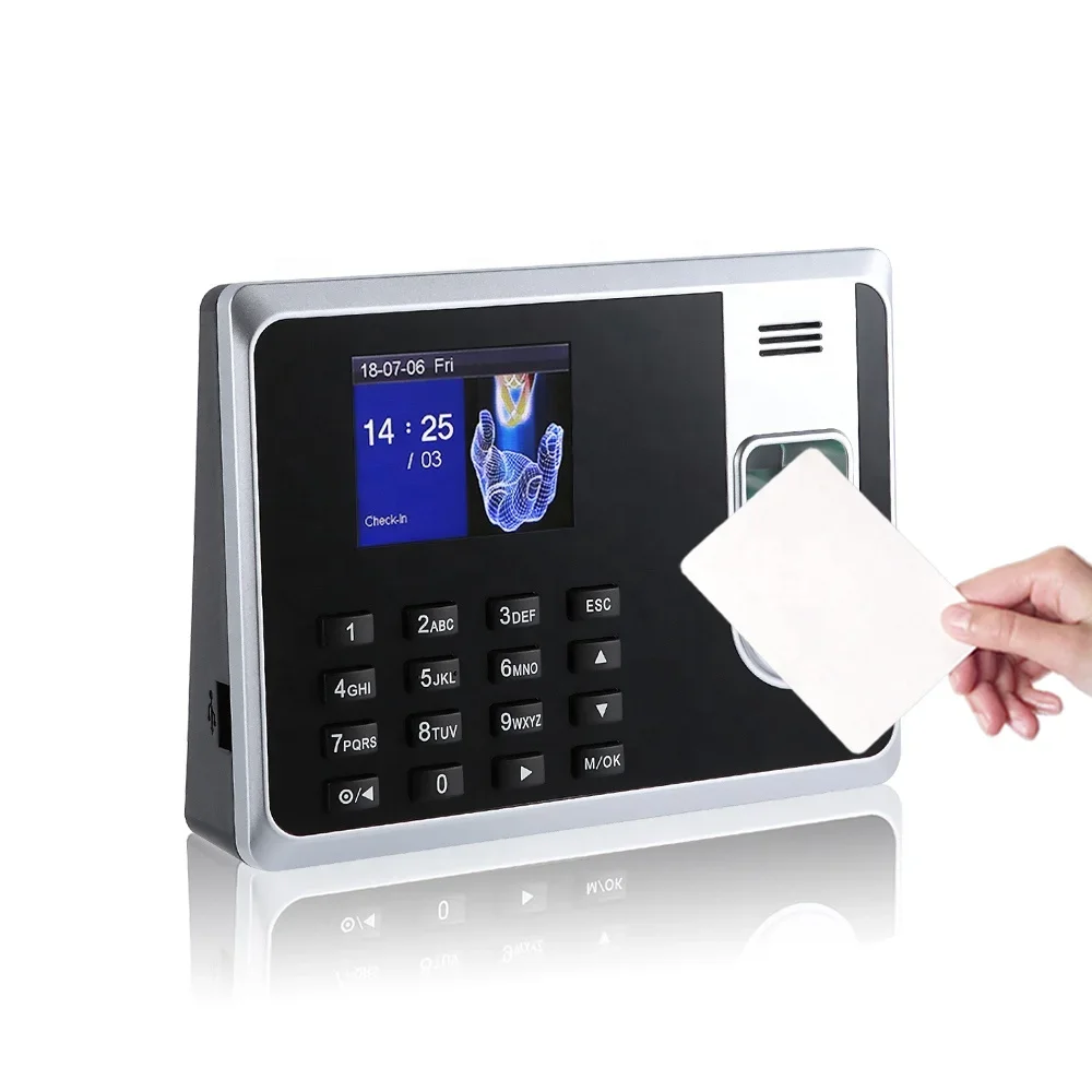 Free SDK Biometric 125Khz ID or IC card  fingerprint reader biometric machines Fingerprint Time Clock