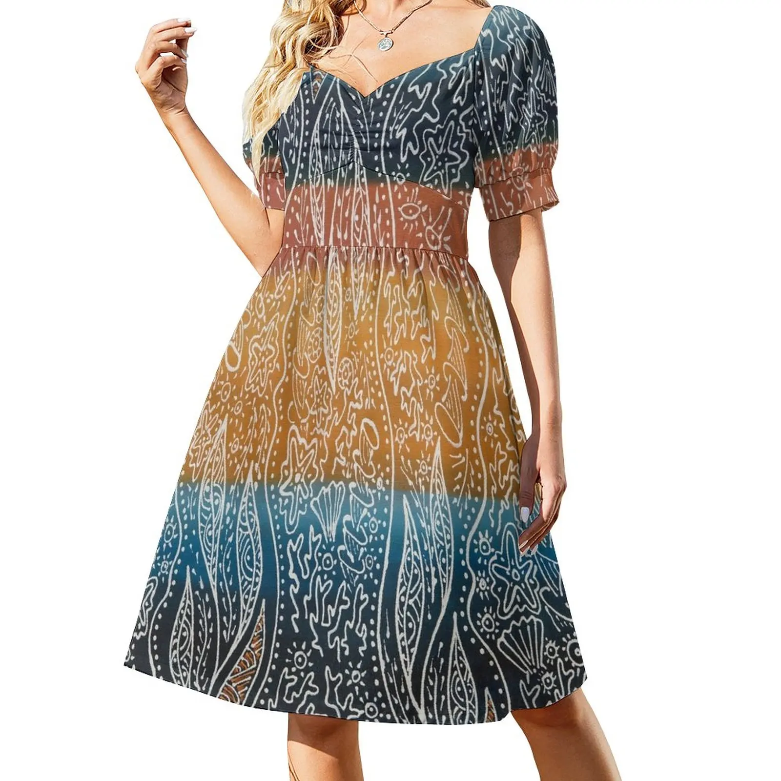 

Rainforest Meets The Reef Dress elegant dresses plus sizes summer clothes