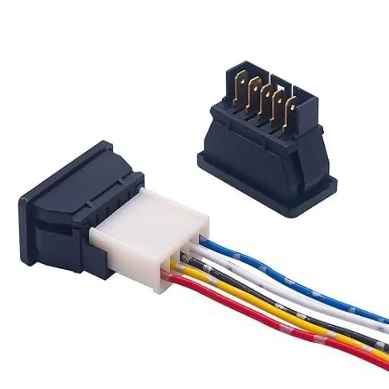 Universal Car Power Window Switch - 12V/24V 5-Pin LED Control Button For Auto Window Lift Repair