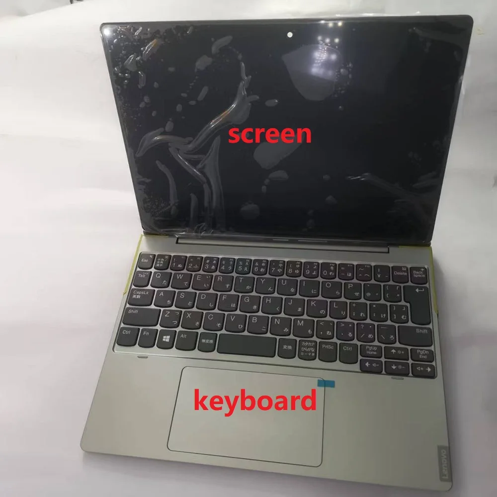 

For Lenovo IdeaPad D335 N5000 N4000 D330-10IGM LCD Display Touch Screen Digitizer Assembly with frame and Docking Keyboard Base