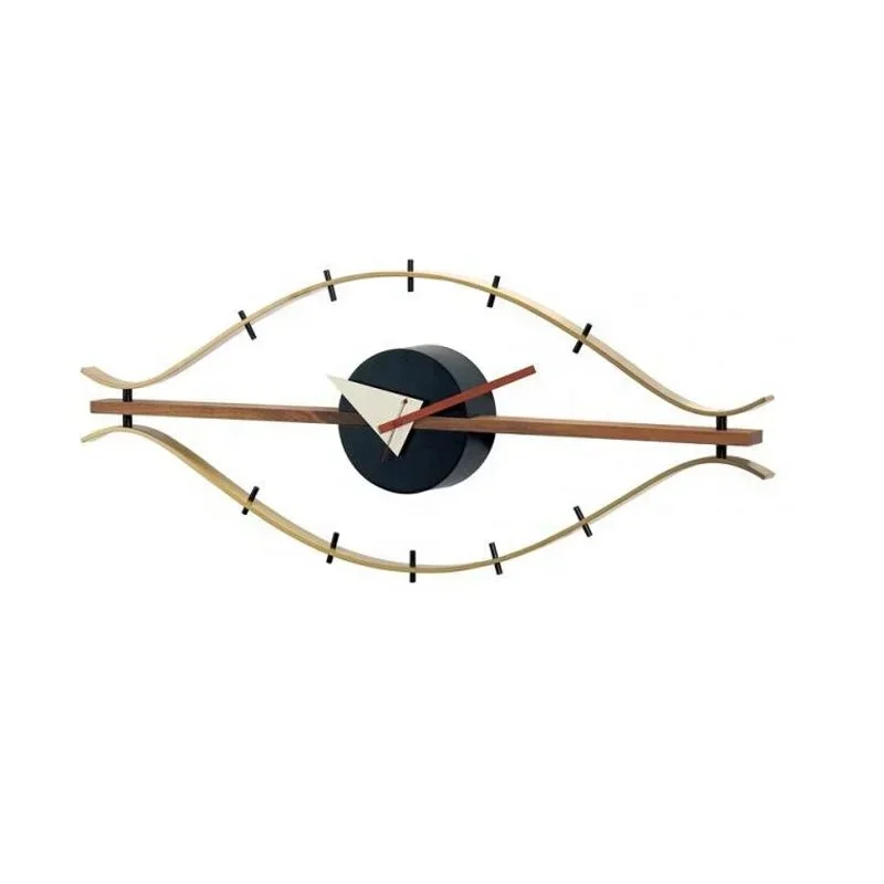 Hot Sale Nordic Large Creative Fashion Minimalism Modern Decorate Wall Nelson Eye Clock