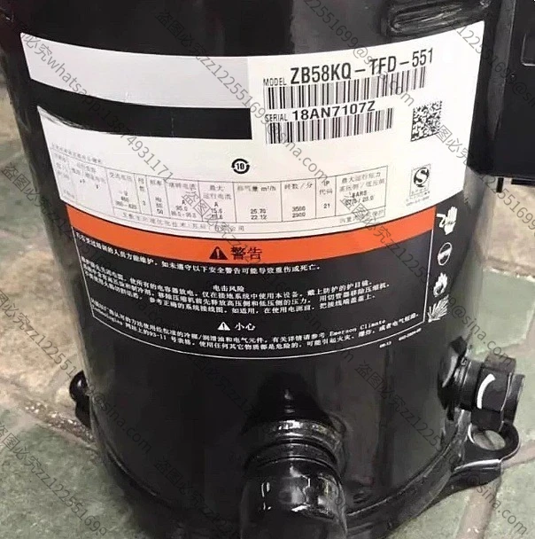 Suitable for ZB58KQE-TFD-550/551 ZB58KQE-TFD-524/558 Valley/wheel 8 Hp Cryogenic Compressor