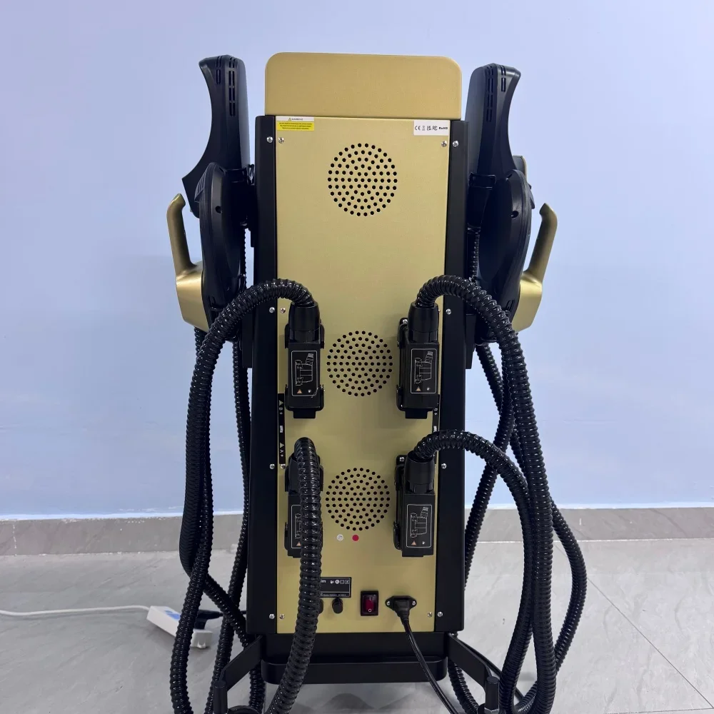 EMS Body Sculpt Muscle MYOslim Electromagnetic Energy Sculpting Machine Muscle Contractions Fat Burner for Fitness And Body Shap