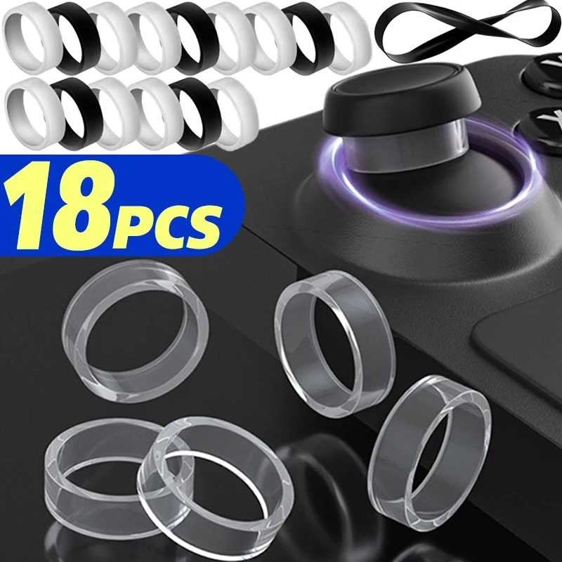 Joystick Protectors Rubber Anti-Wear Protector Ring Cover for Steam Deck PS5 PS4 Xbox Switch Pro Game Controller Joystick Covers