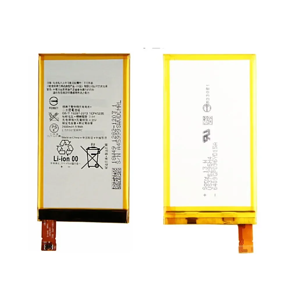 New 2600mAh LIS1561ERPC For Sony Xperia Z3 Compact Z3 mini C4 M55W D5833 SO-02G Z3mini Mobile Phone . Replacement Battery