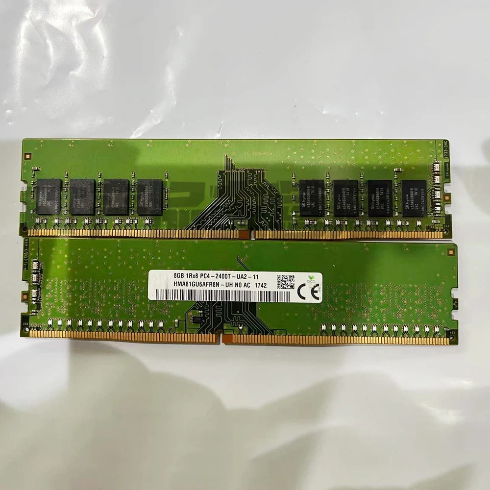 1 Uds 8G 1RX8 PC4-2400T DDR4 para memoria de escritorio SKhynix HMA81GU6AFR8N-UH