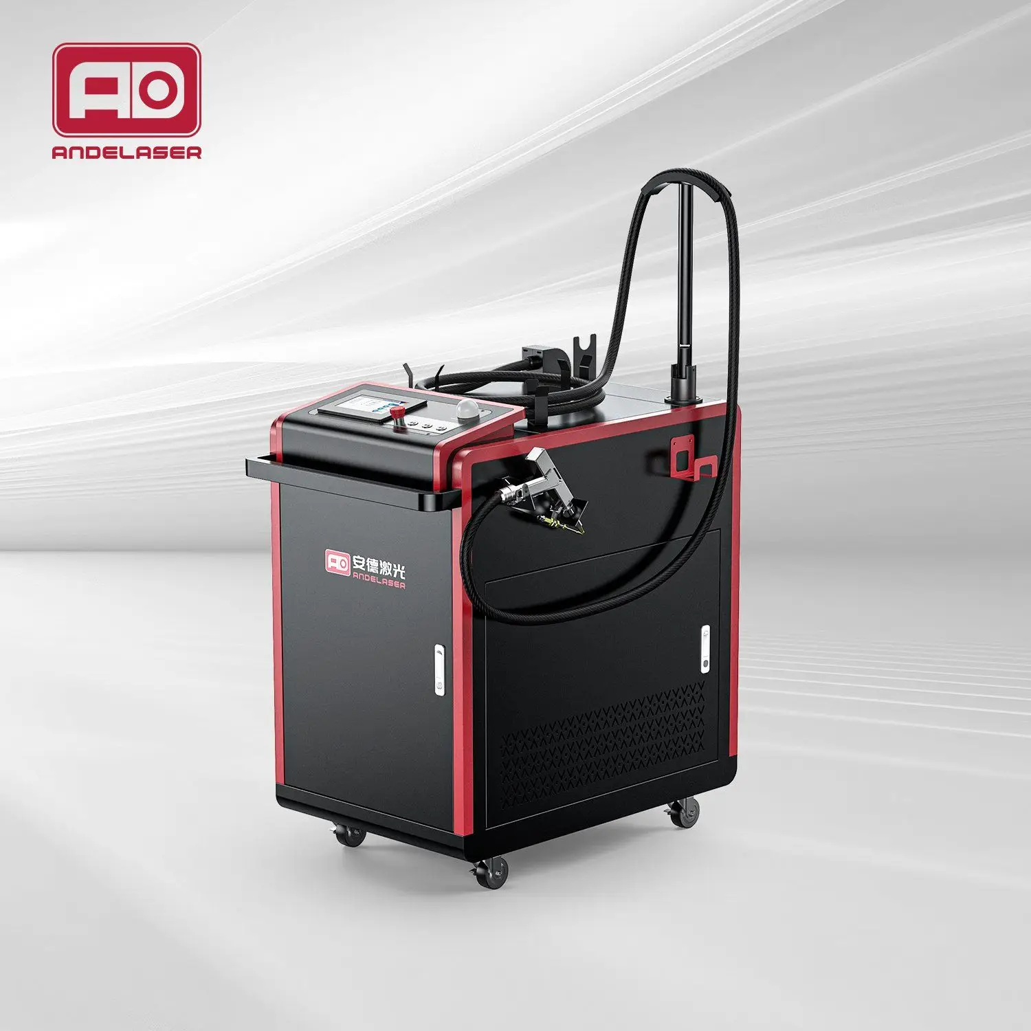 

CE Hand Held Fiber Laser Welding Machine for Stainless Steel Carbon Steel Aluminum Copper with Wire Feeding