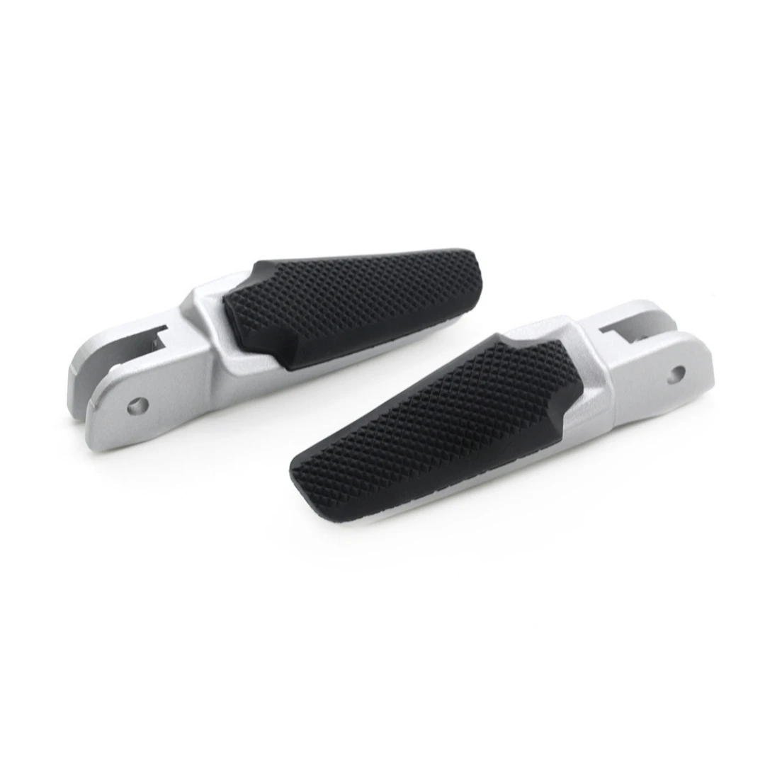 Motorcycle Rear Footrest With Rubber Cover For Ducati Monster 1200 937 821 1200 S 821 Stripes Foot Rests Footpegs Pedals