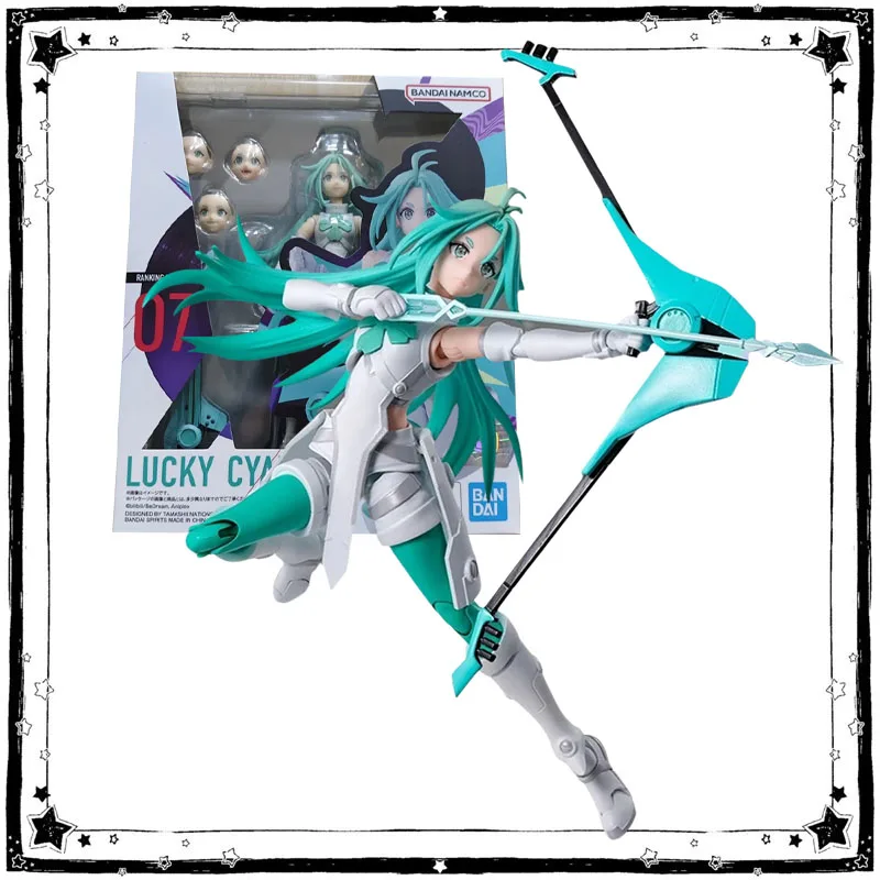 Набор для сборки модели Bandai To Be Hero X SHF, номер в рейтинге. Коллекционная фигурка Lucky Cyan Anime Action Figure 07: готовая модель, игрушка, подарок на день рождения