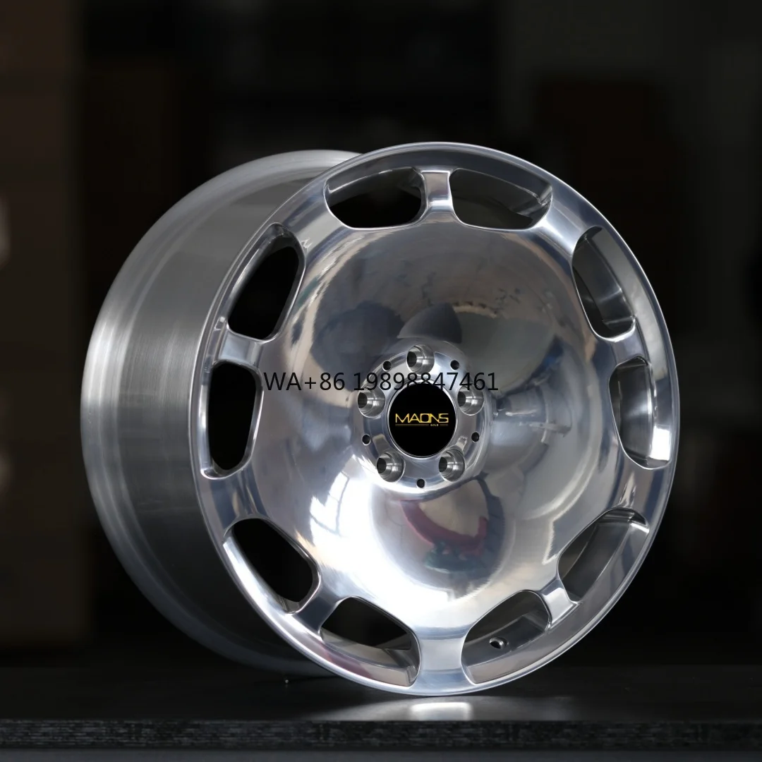 

Rep 5823F 18/19/20 Inch 8/8.5/9.5J 5-112 POLISHED Machine Lips Bulk Stock Ready to Ship Forged Alloy Wheels for Maybach