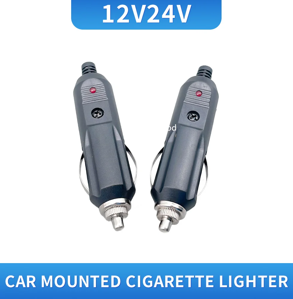 1pcs 12V/24V 3A Car Accessory Male Cigarette Lighter Socket Converter Plug