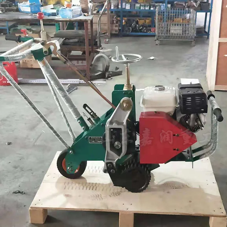 HCY Hand-pushed lawn mower, multifunctional lawn transplant machine, lawn mower