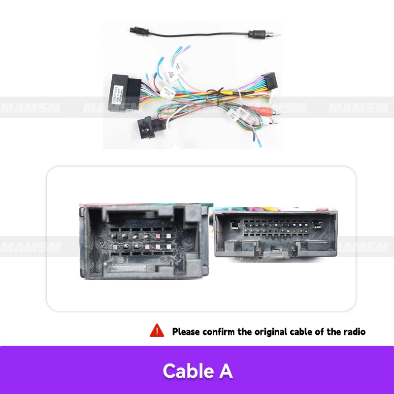 MAMSM  FOR Ford fiesta 2011 Android car wiring harness Canbus accessory set