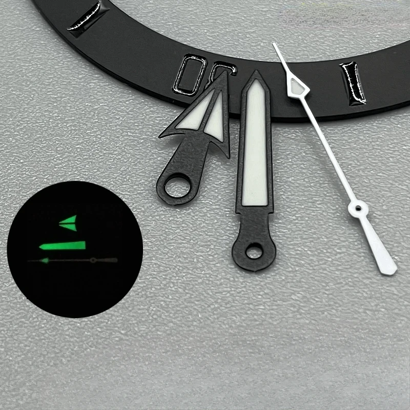 ปรับให้เข้ากับการเคลื่อนไหวของ NH35/NH36 NH38ชุดเข็มสามเข็มที่ดัดแปลงอุปกรณ์เสริมสำหรับนาฬิกา