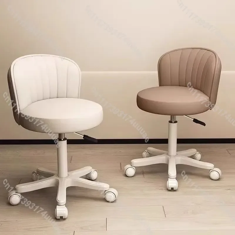 360 Degree Swivel Makeup Vanity Stool Adjustable Height Dressing Table Chair for Bedroom Beauty Salon Home Office Use