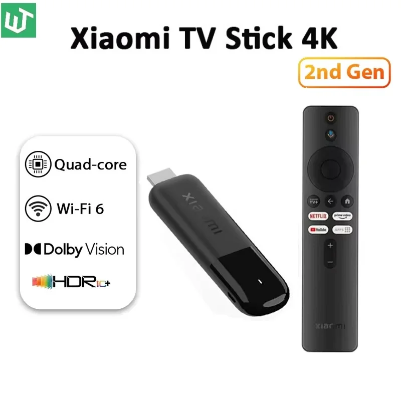 Horett TV Stick 4K Portable 2GB RAM 8GB ROM HD Streaming Media Player 10.0 TV