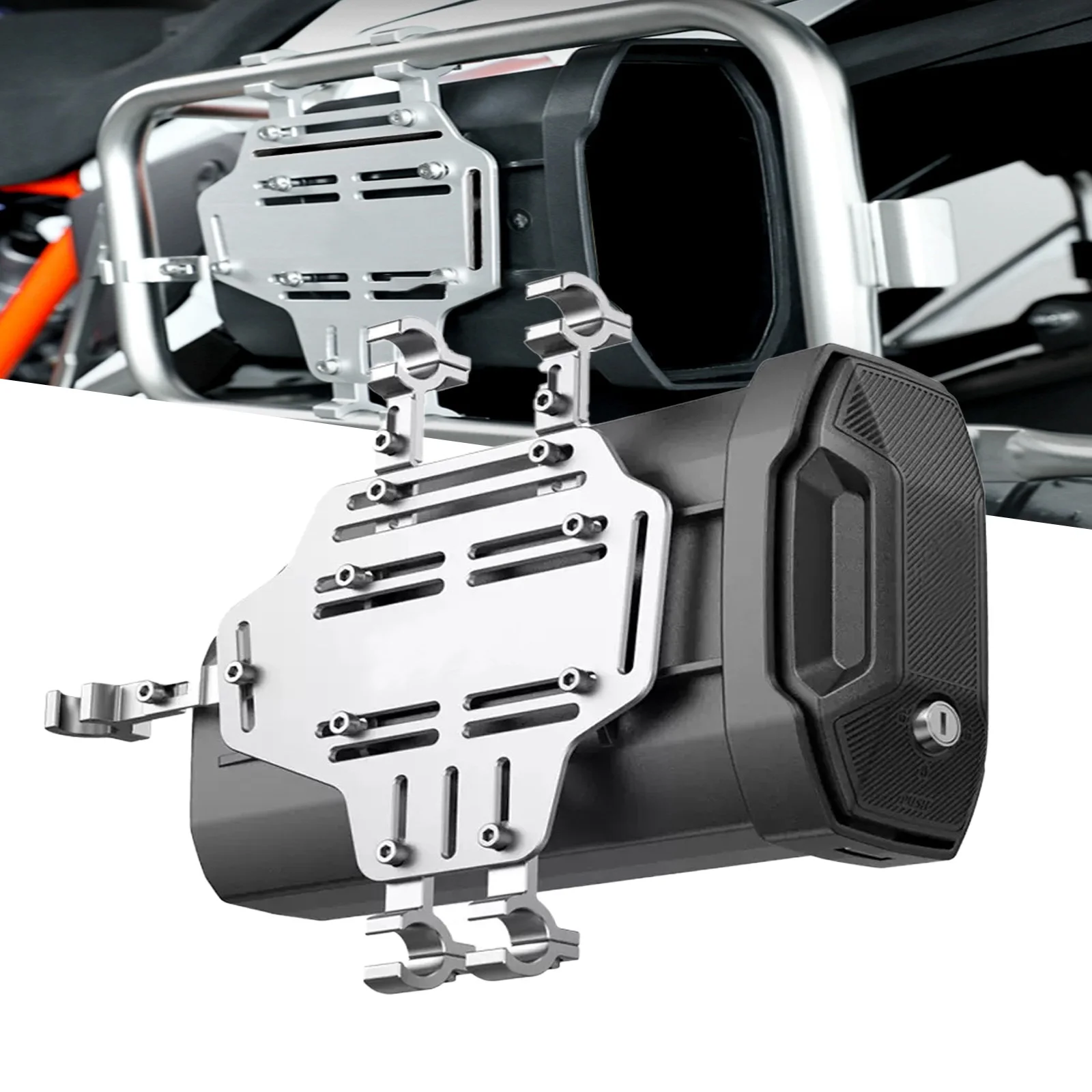 

For BMW R1300GS R1250GS R1200GS LC & ADV For VOGE Valico DS900X For CFMOTO MT800 MT450 Side Tool Box Waterproof Side Decorative