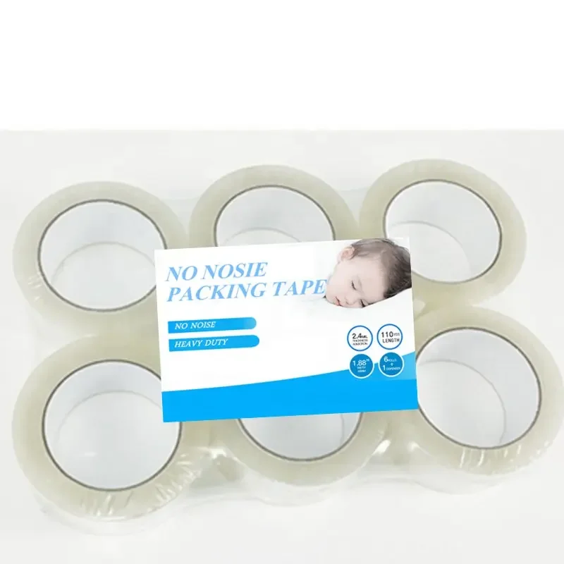 卸売 72ロール 1800インチ/ロール 透明テープ 包装ツール オフィス梱包用品 防水OPP素材