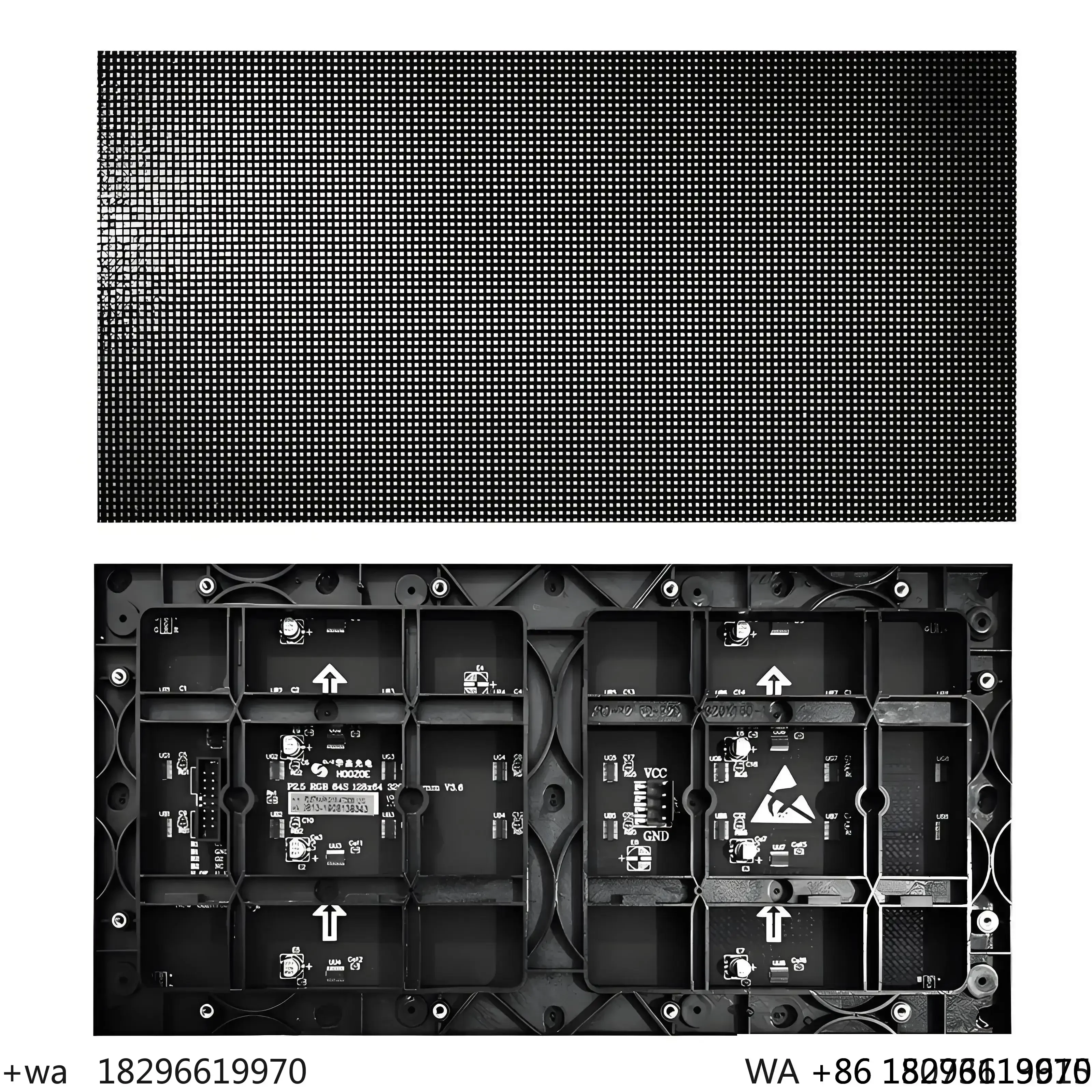 

Indoor P2 LED Display 1920x1080 5000nits High Brightness Screen for Control Rooms & Stages