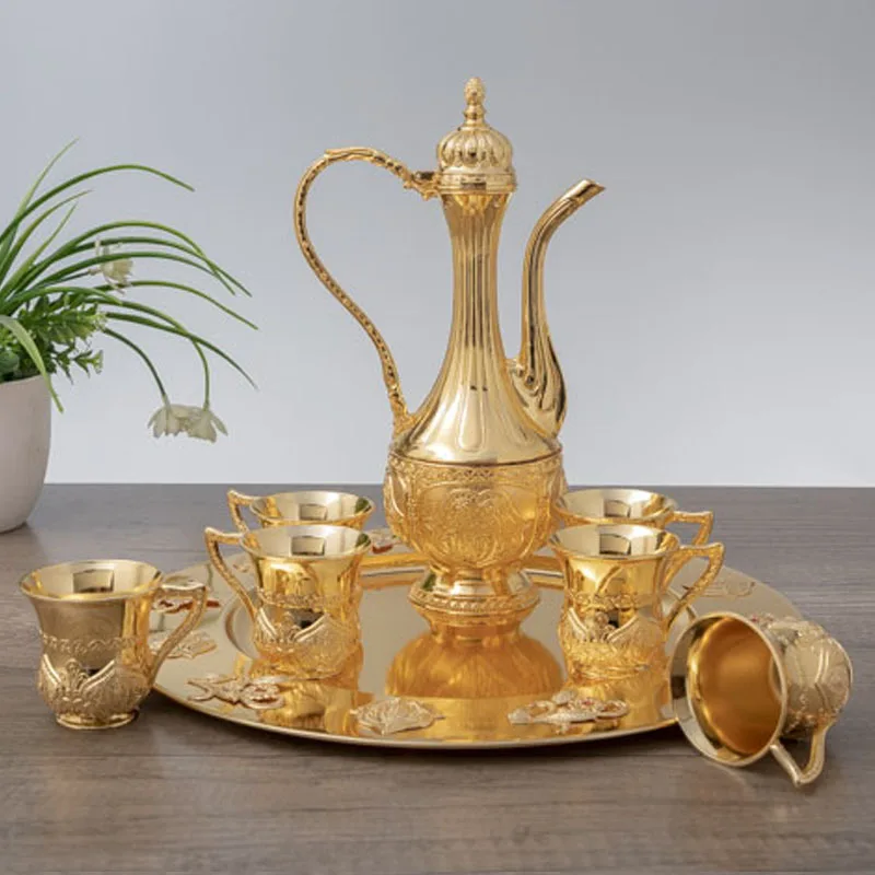 

New creative European wine set big belly Baijiu cup household wine set wine cabinet decoration