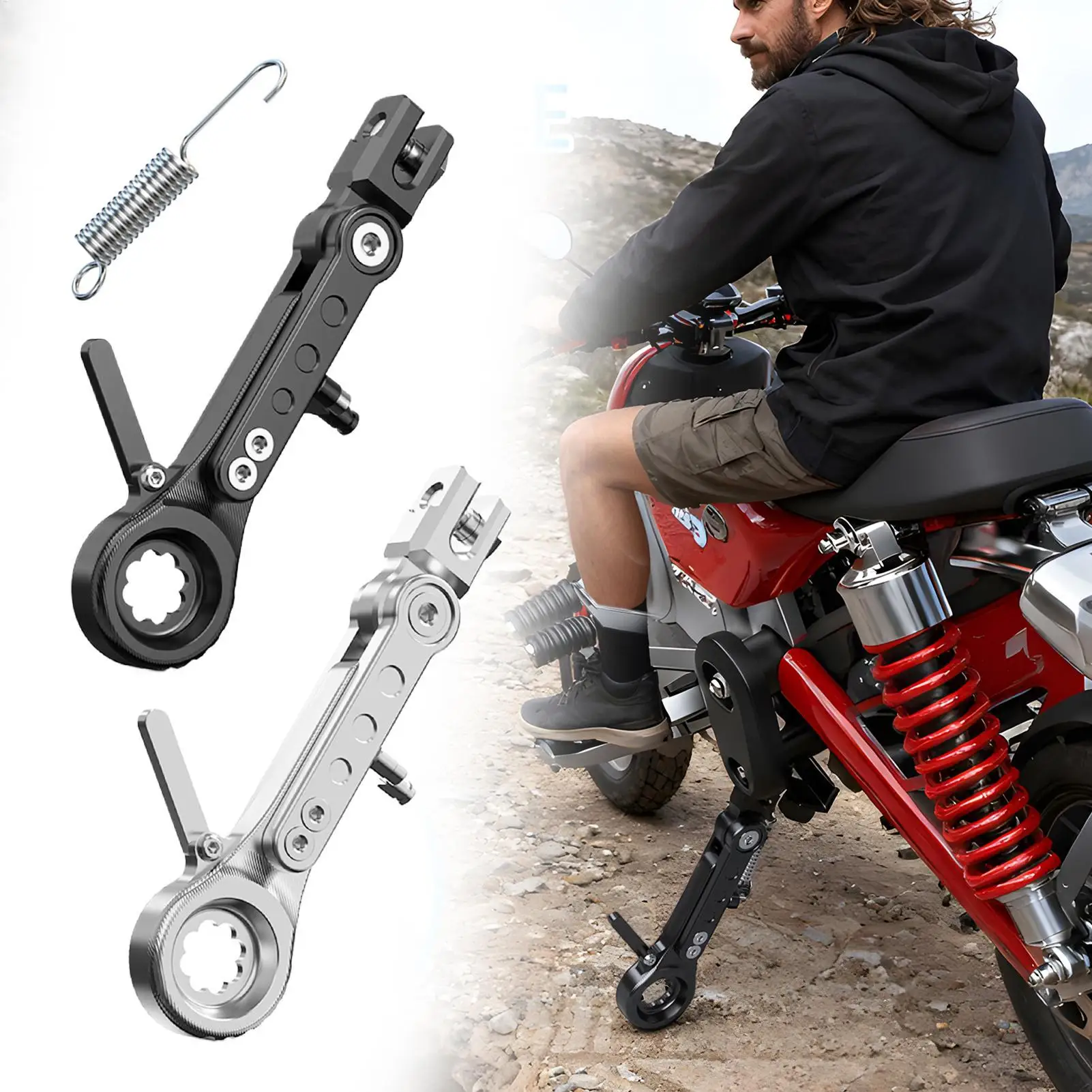 

Регулируемая подставка для ног, боковая подставка для ног, боковая поддержка ног для мотоцикла, подставка для парковки мотоцикла для электрического мотоцикла