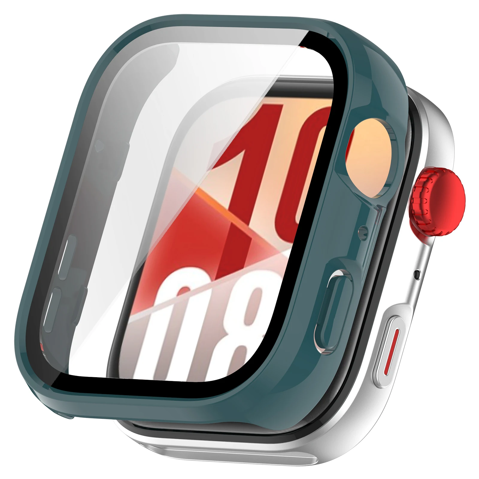 PC Hard Case Cover For Huawei Watch Fit4 Tempered Glass Film Full Coverage Shell watch Fit 4 Screen Protective Casing