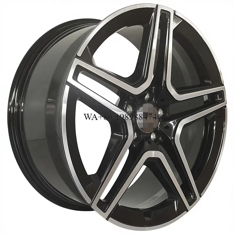 New Forged Aluminum Alloy Wheels R17 5x112 Black Multi-spoke Design 4pcs for CLS