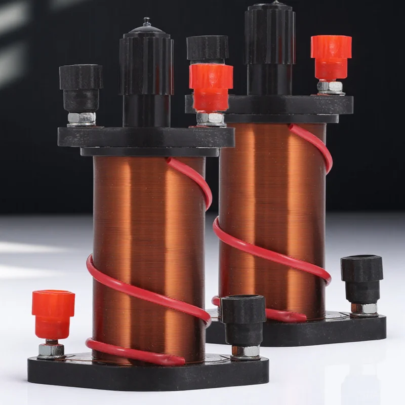 

2Pcs Electromagnetic Induction Coil Copper Physics Experiment Coil Teaching School Laboratory Instrument School Teaching Tool