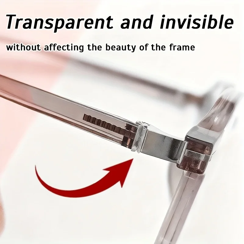 100Cm Anti-Slip Anti-Fall Sticker for Glasses, Special for Frame Connection, Narrowing Leg Distance Improving Wearing Stability view 5