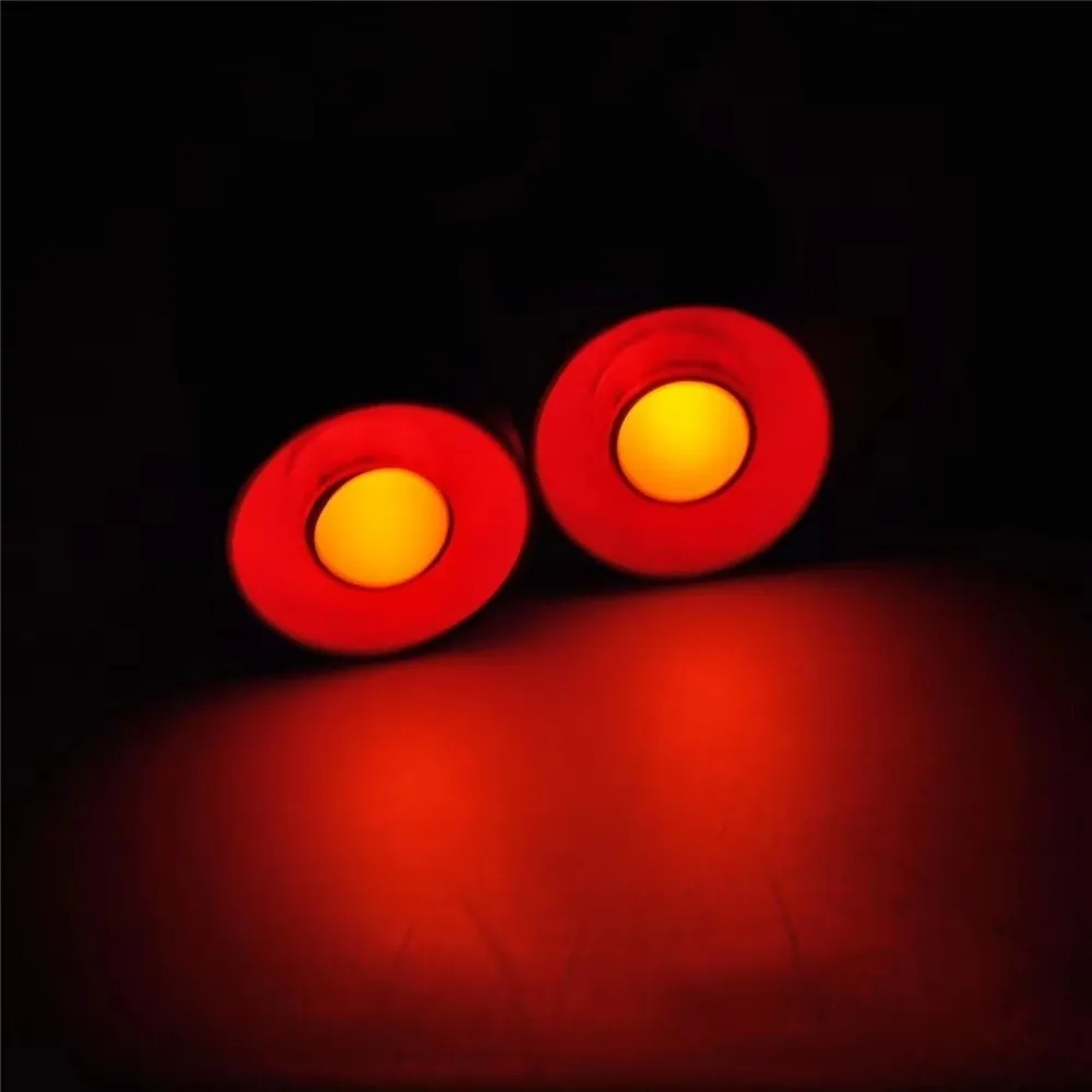 New 1:10 Scale RC Car Headlight Plastic 4.2v-6v Multi-functional Model Car Lamp 10mm 17mm Car Modification RC LED Lights