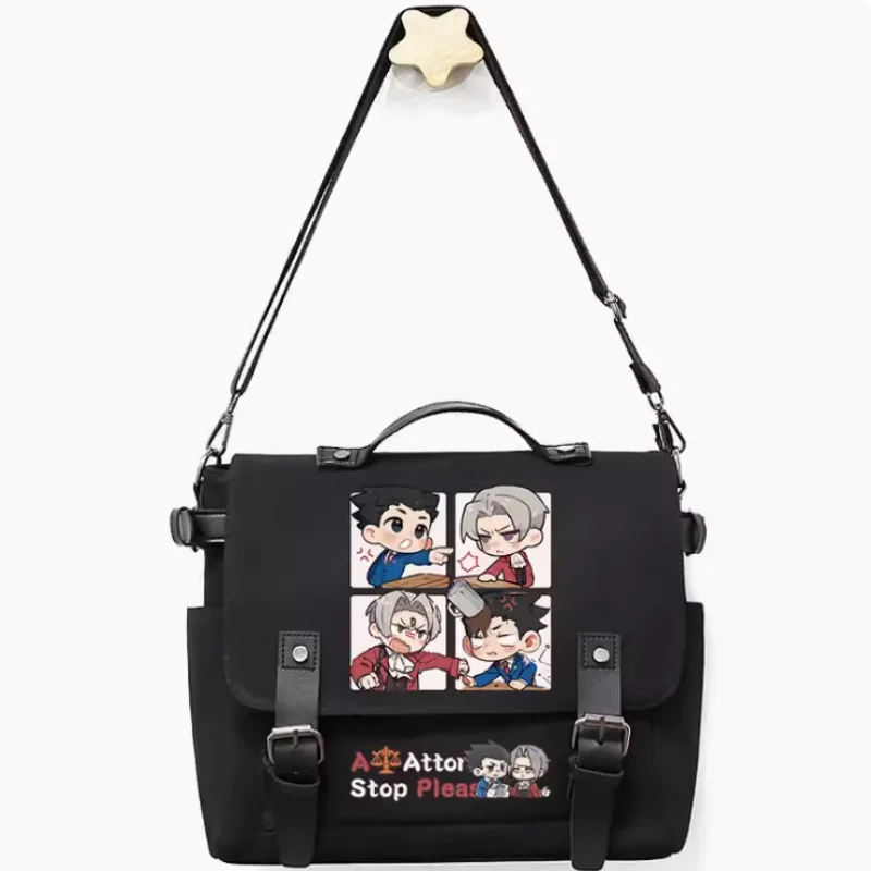 Anime Aas Advocaat Tas Unsix Fashion Casual Tieners Crossbody Student Messenger Handtas B860